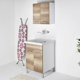Mobile lavatoio 60x60 LOIRA con Mobile Domina MIX