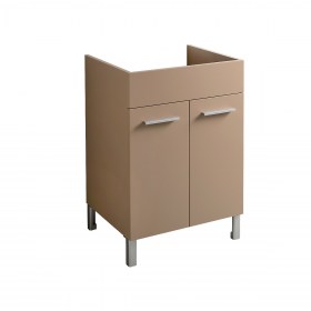 Mobile per lavatoio York MDF 60x50 Laccato Tortora 