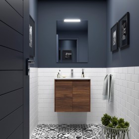 Mobile Bagno 60 | 70 con Ante NOYAN Legno Noce