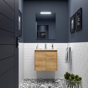 Mobile Bagno 60 | 70 con Ante NOYAN Legno Rovere