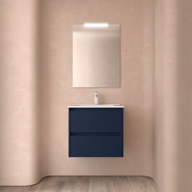 Mobile Bagno 60 | 70 con Cassetti NOYAN Blu Satinato