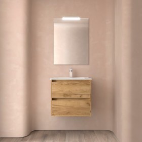 Mobile Bagno 60 | 70 con Cassetti NOYAN Legno Rovere