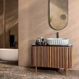Invilla 100 Mobile Bagno in Teak e Mogano by Cipì