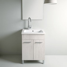 Mobile con lavatoio design YORK 60x51 con rubinetto