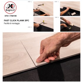 Pavimento SPC Montaggio Illustrazione