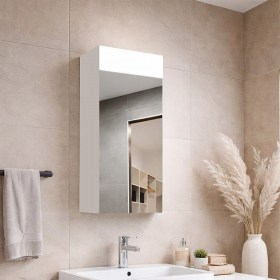 Specchio contenitore bagno 25 cm