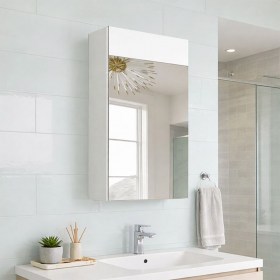 Specchio contenitore bagno 50 cm