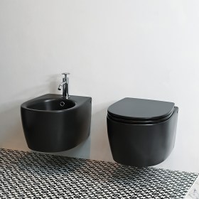 Sanitari Sospesi Nero Opaco 51x35xh43