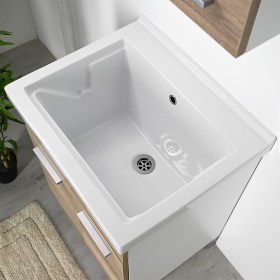 Vasca lavatoio ceramica 60x50 Reno