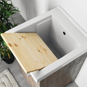 vasca lavatoio ceramica 45x50 asse lavaggio