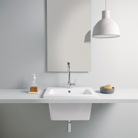 YORK 60 x 50 Lavatoio Lavabo Design Ceramica Tuscia